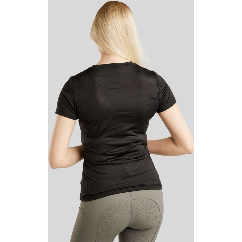 Montar T-Shirt MoGrace Mesh Tee Zwart
