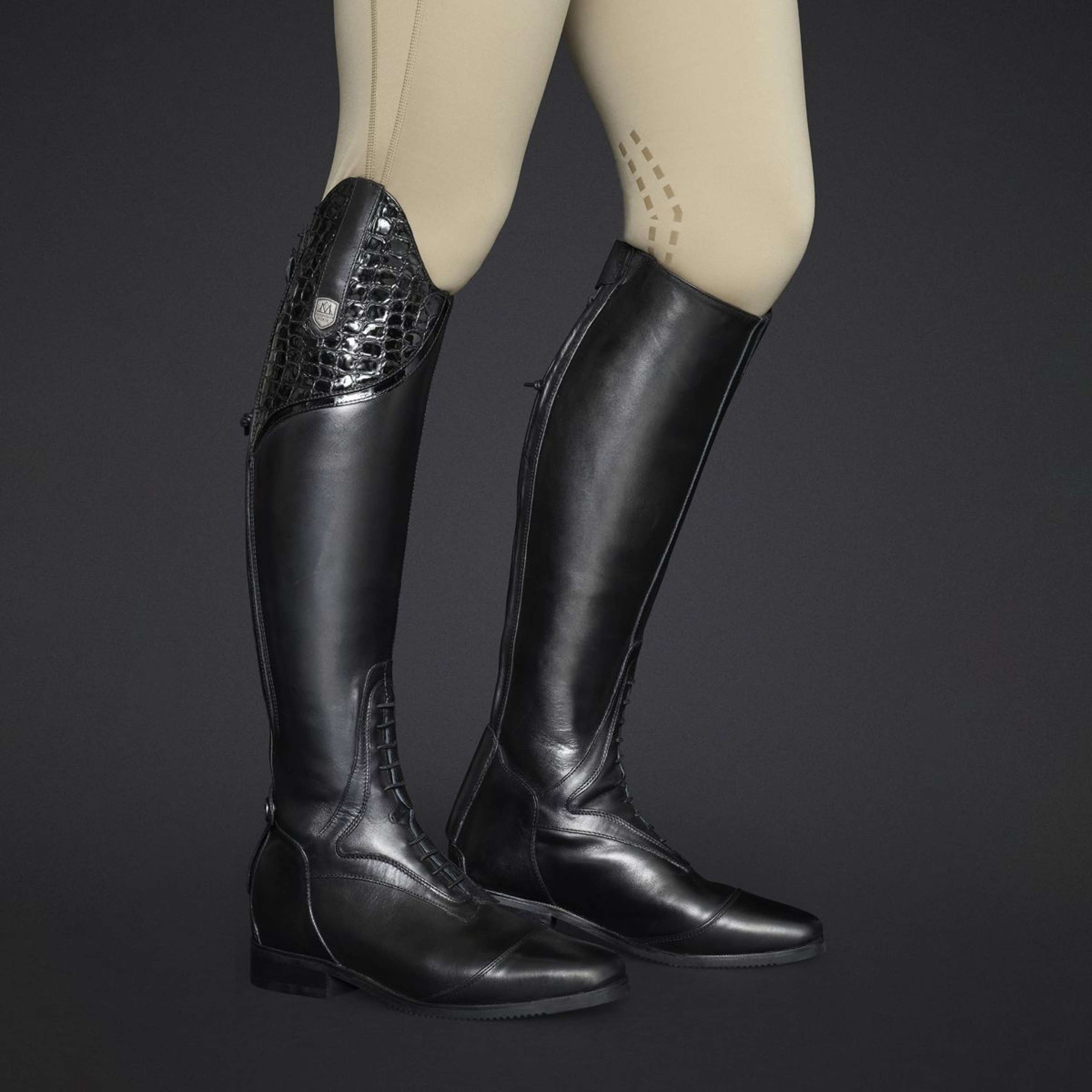 Mountain Horse Rijlaarzen Sovereign LUX Regular Zwart Mountain Horse Rijlaarzen Sovereign LUX Regular Zwart