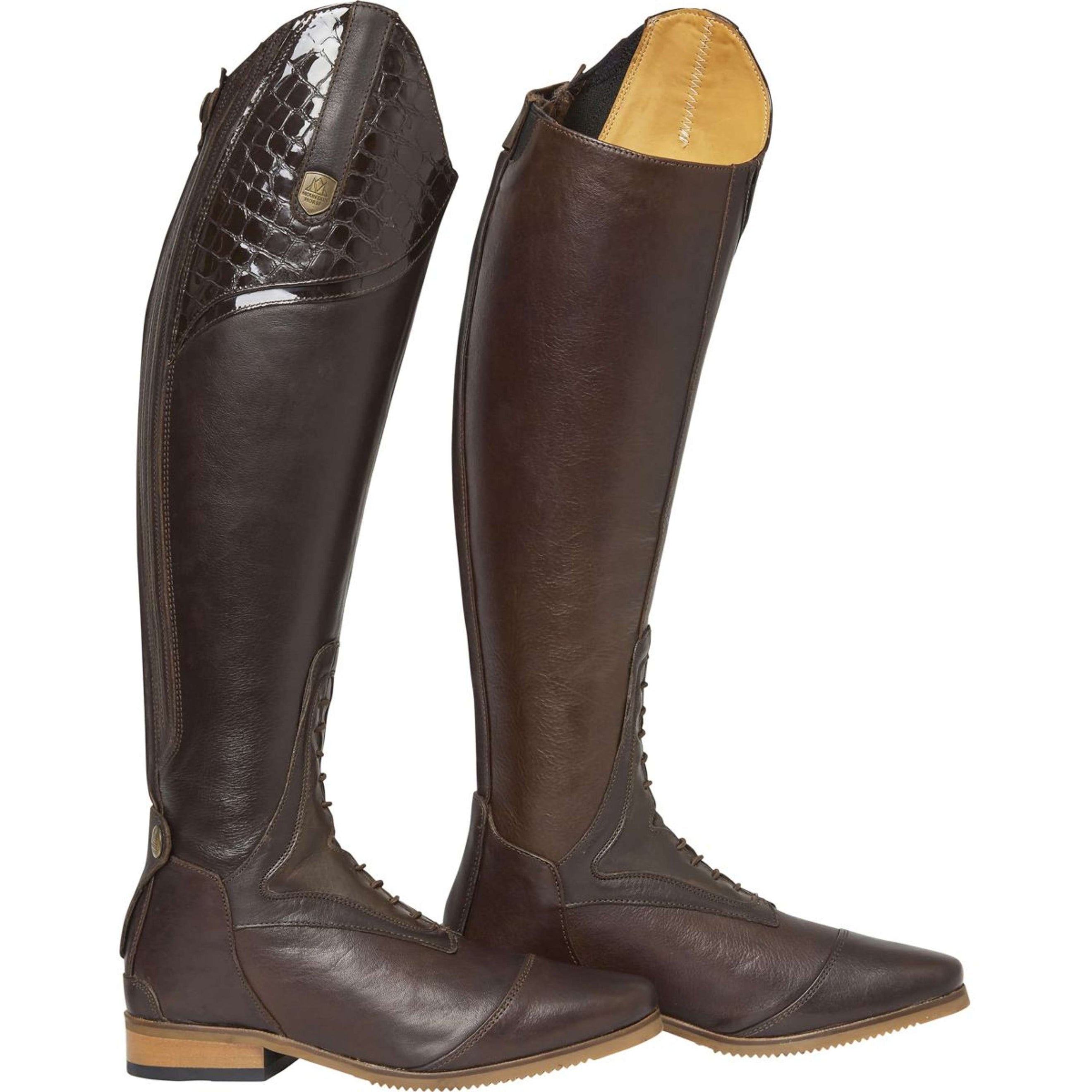 Mountain Horse Rijlaarzen Sovereign LUX Regular Donkerbruin