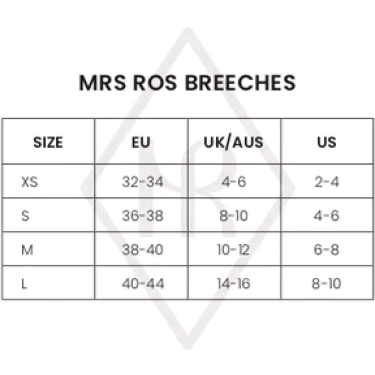 Mrs. Ros Rijlegging Silhouette Wit