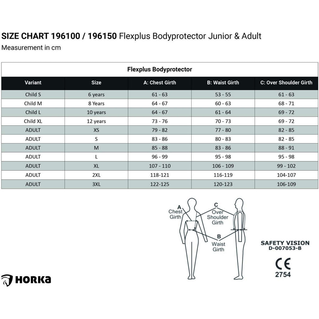 HORKA Flexplus Bodyprotector Junior Roze