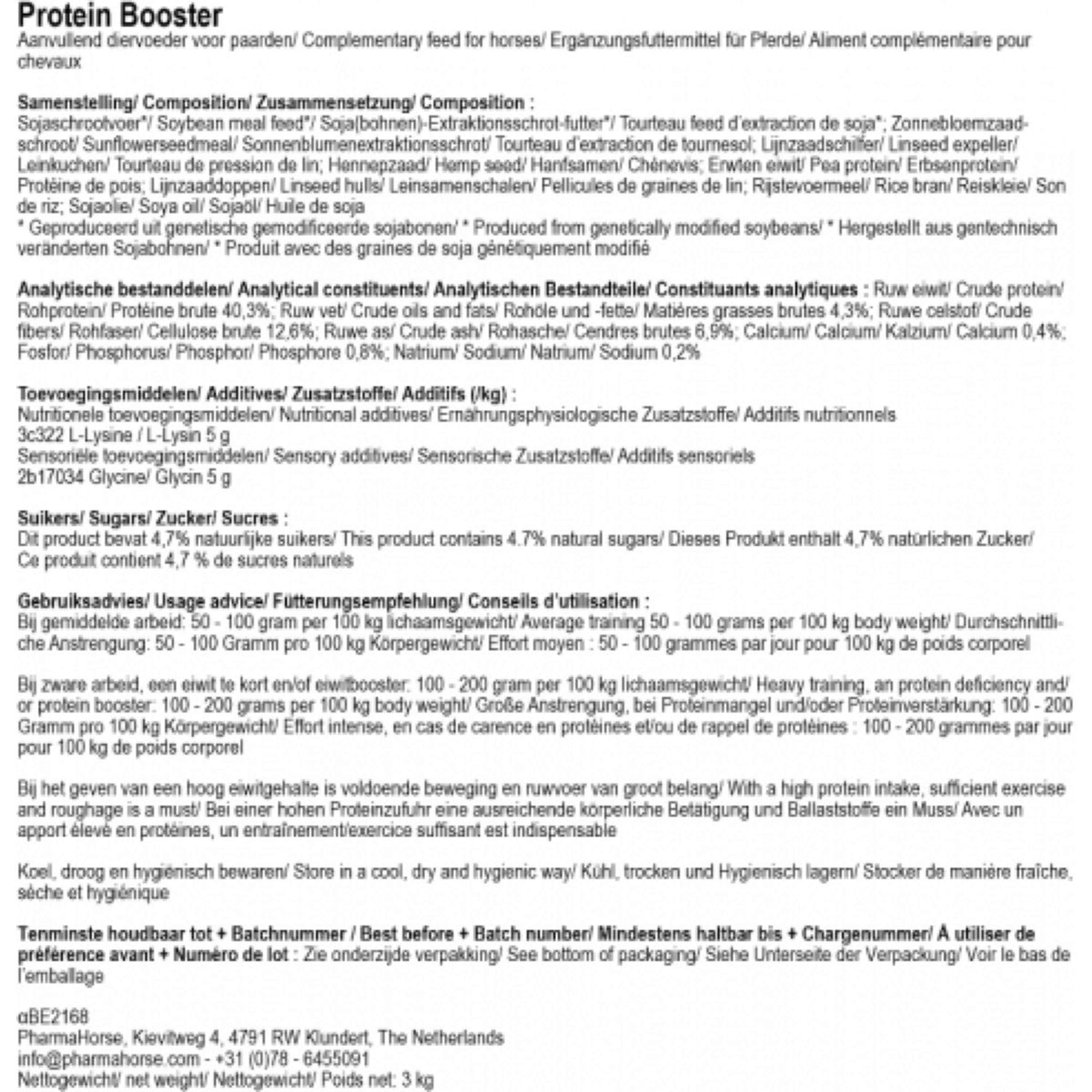 PharmaHorse Proteïne Booster PharmaHorse Proteïne Booster