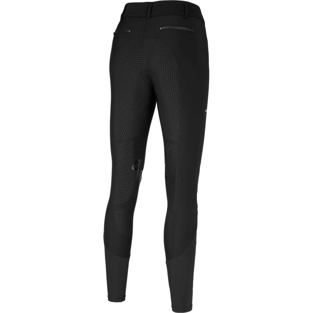 Pikeur Rijbroek Camie Full Grip Silicon Zwart
