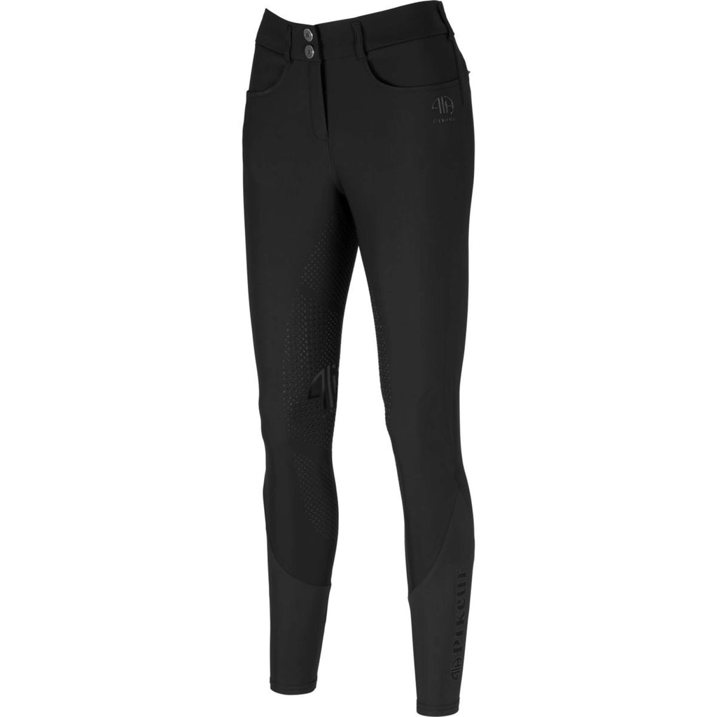 Pikeur Rijbroek Camie Full Grip Silicon Zwart
