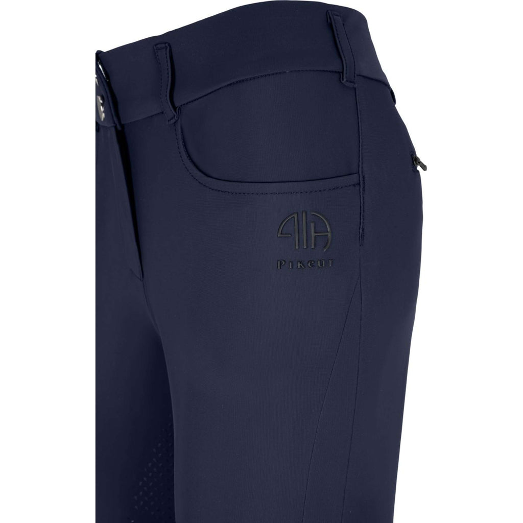 Pikeur Rijbroek Camie Full Grip Silicon Nightblue