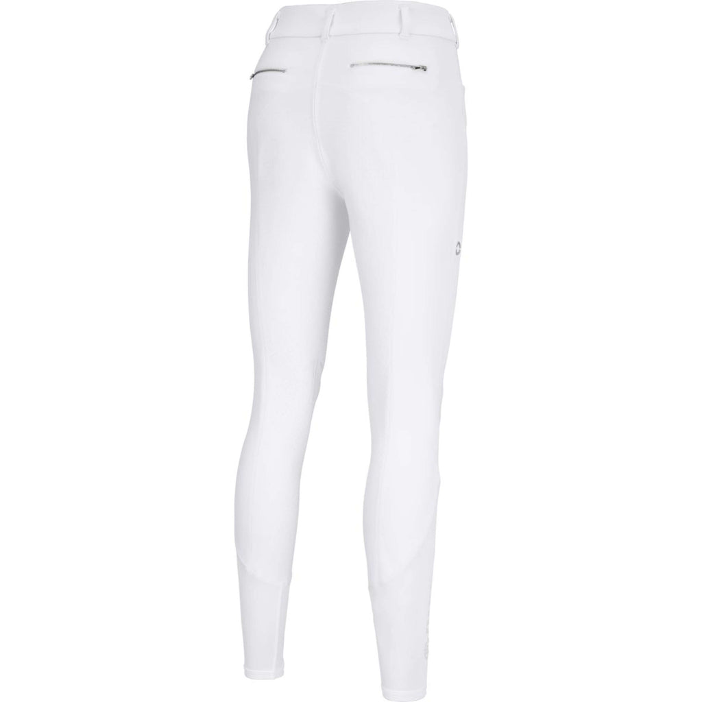 Pikeur Rijbroek Camie Full Grip Silicon Wit