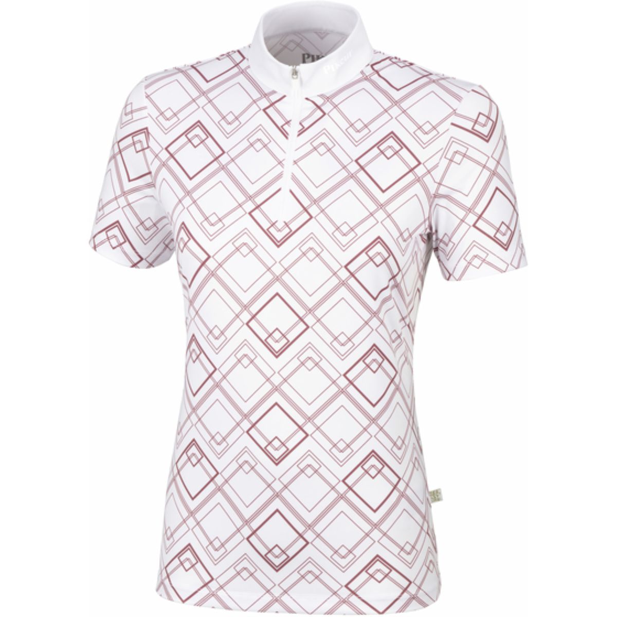 Pikeur Wedstrijdshirt Kamilla White/Noble Rose