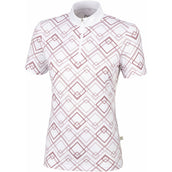 Pikeur Wedstrijdshirt Kamilla White/Noble Rose