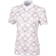 Pikeur Wedstrijdshirt Kamilla White/Noble Rose