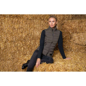 Pikeur Bodywarmer Hybrid AW25 Deep Khaki