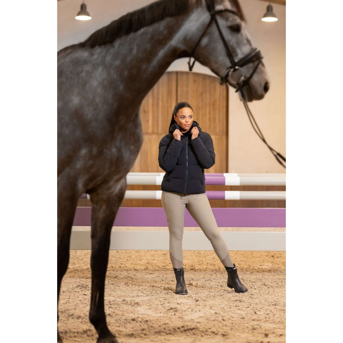 Pikeur Jas Quilted Athleisure AW25 Zwart