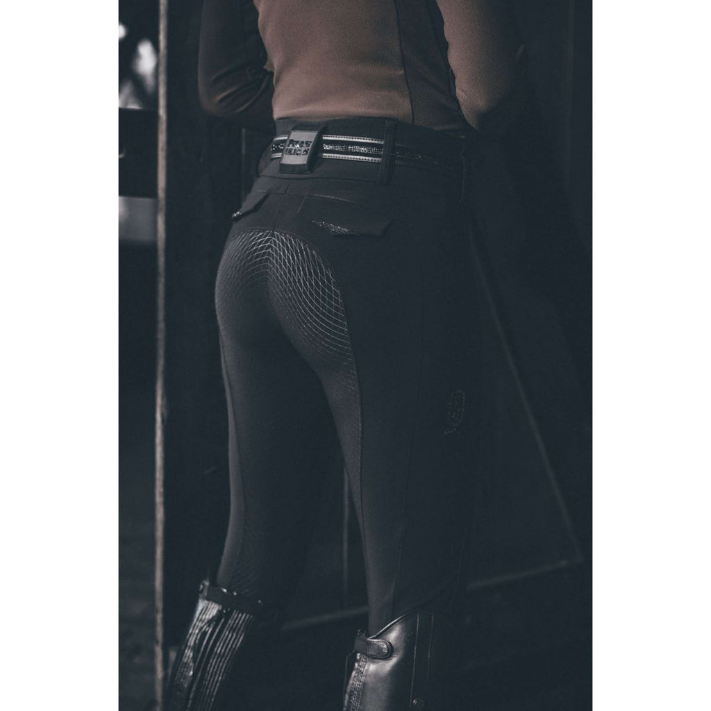 Pikeur Rijbroek Cantira MatrixGripTec Highwaist Full Grip Zwart