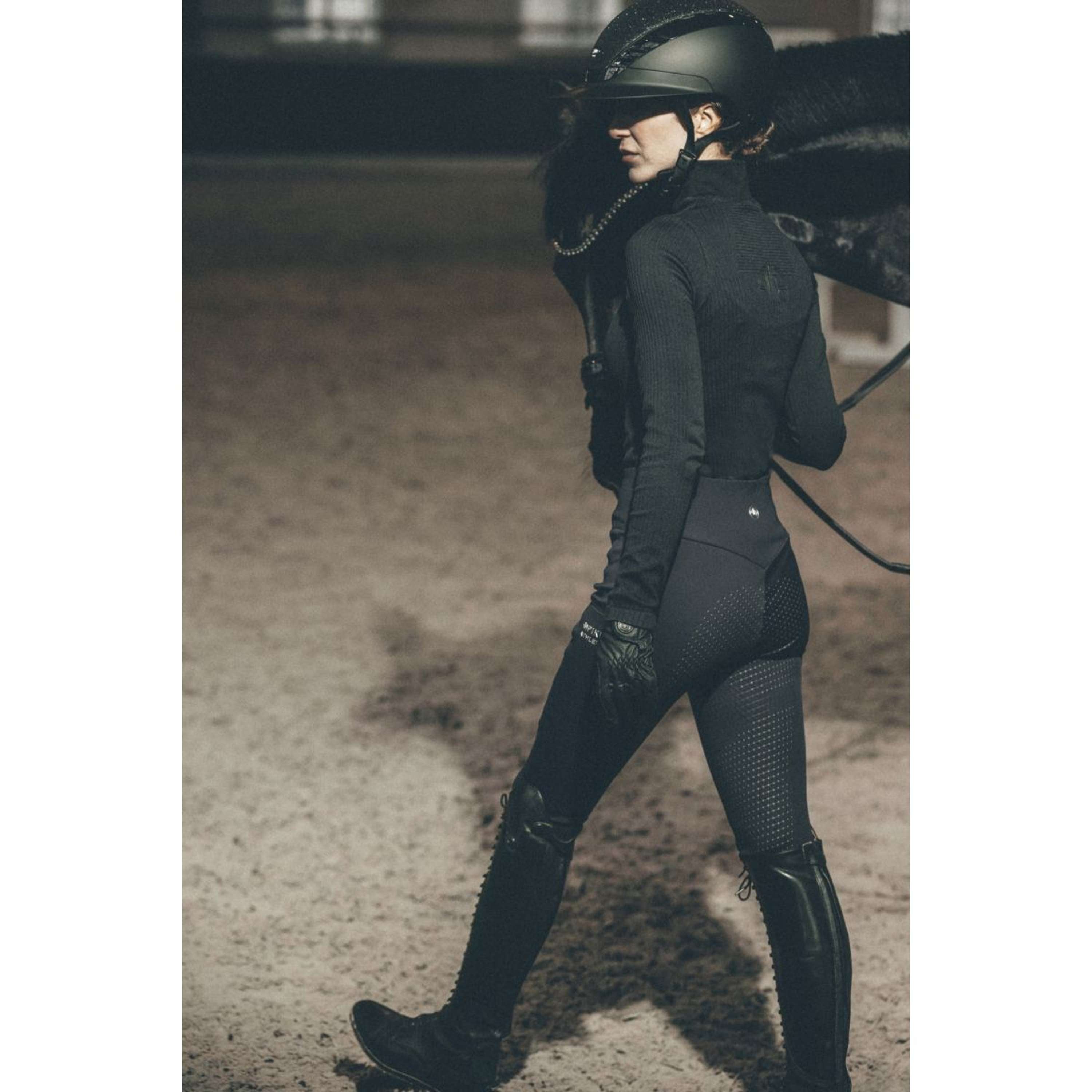 Pikeur Shirt 3D Athleisure AW26 Zwart/Navy