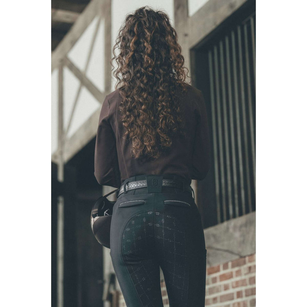 Pikeur Rijbroek Linnet GripTec SO Highwaist Full Grip Zwart