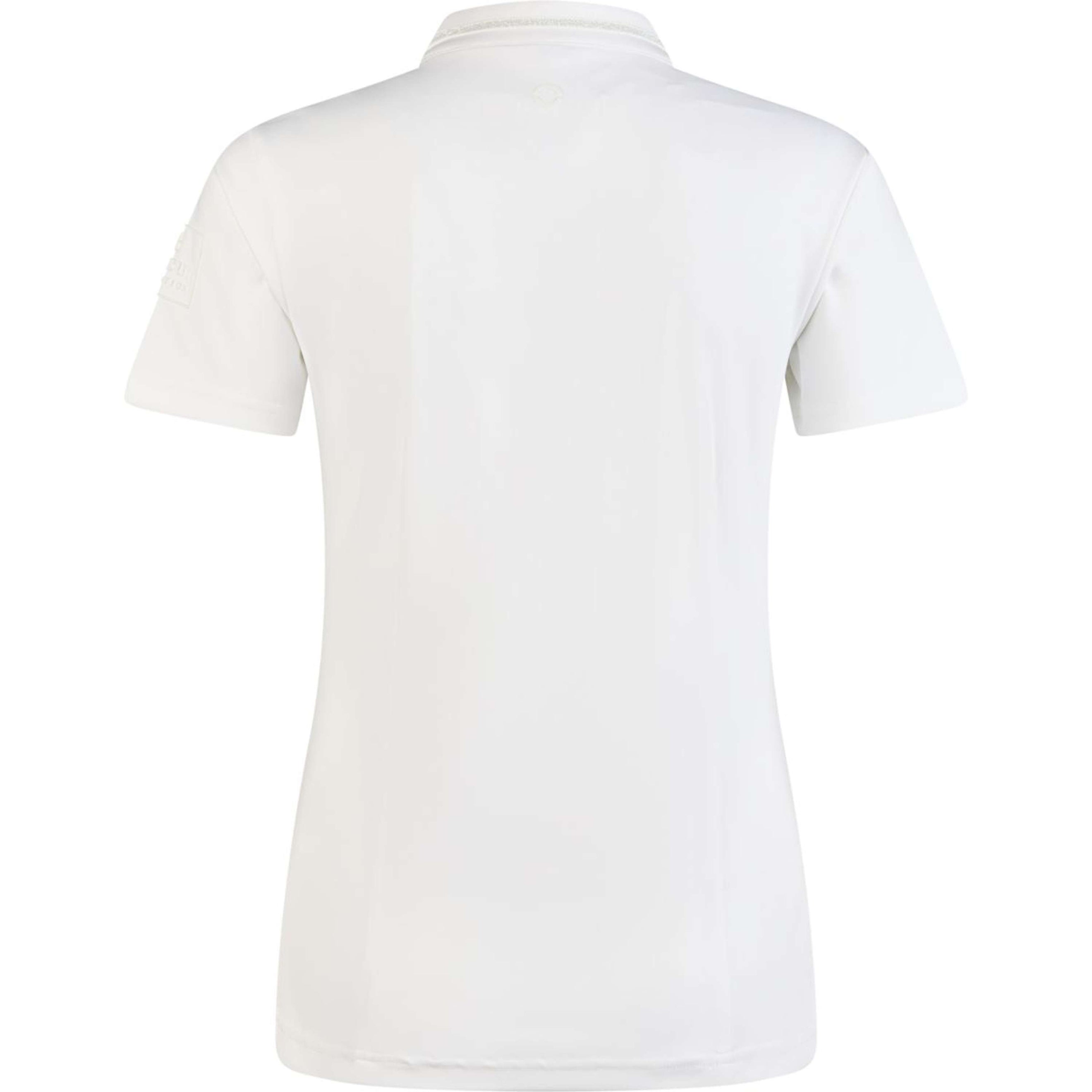 Pikeur T-Shirt Function Zip SS26 White Pikeur T-Shirt Function Zip SS26 White