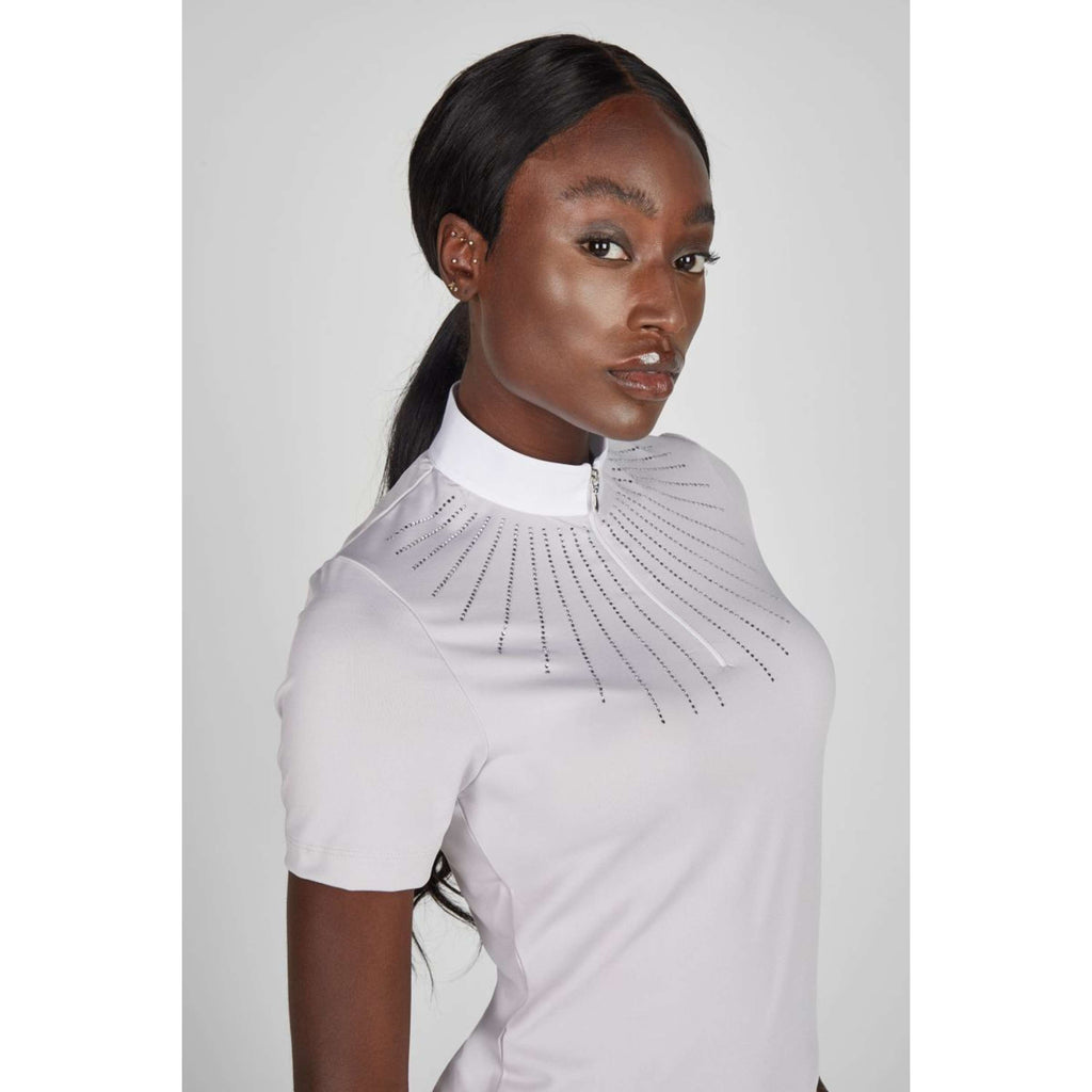Pikeur Wedstrijdshirt Strass SS26 Soft Lilac