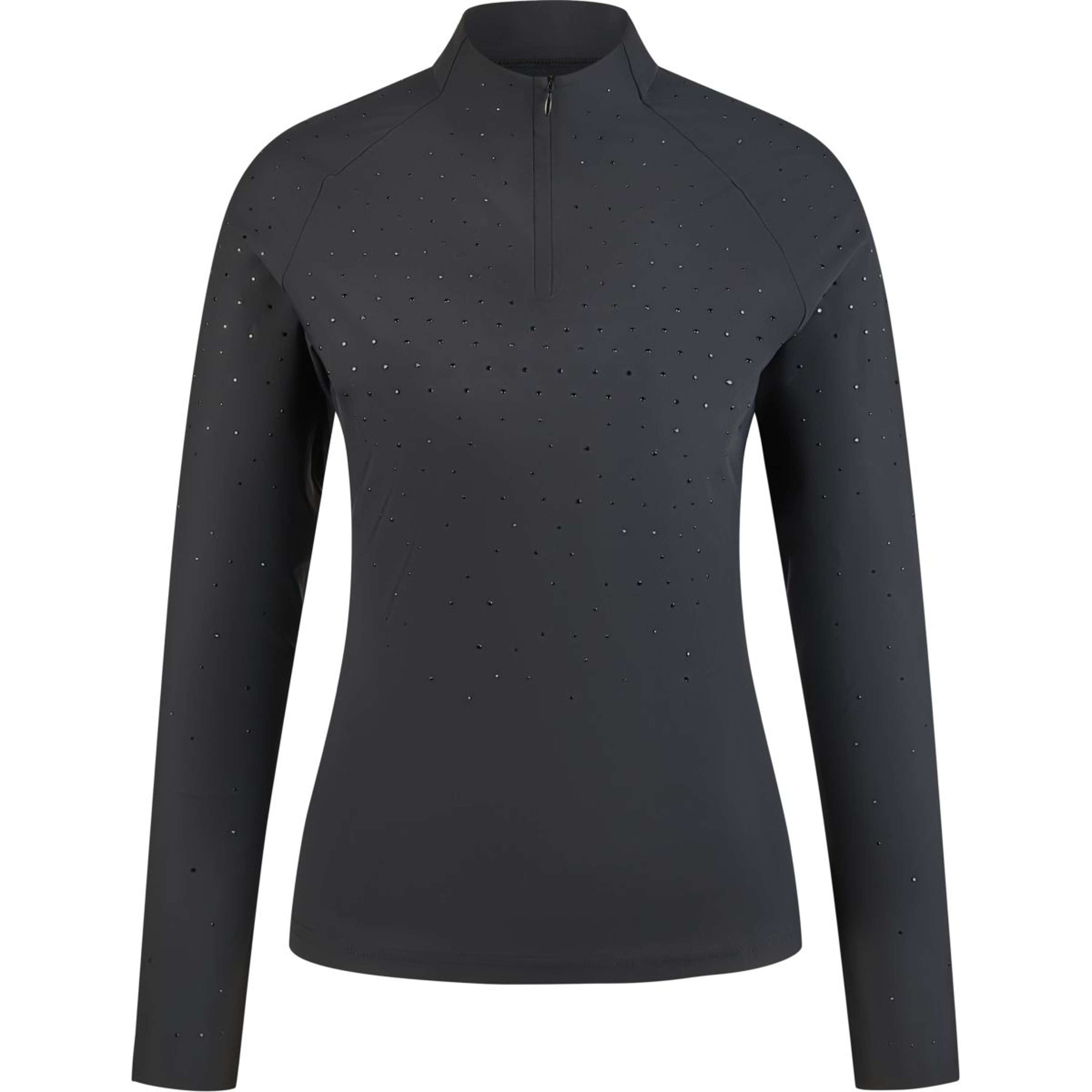 Pikeur Shirt Function Zip SS26 Lange Mouwen Black