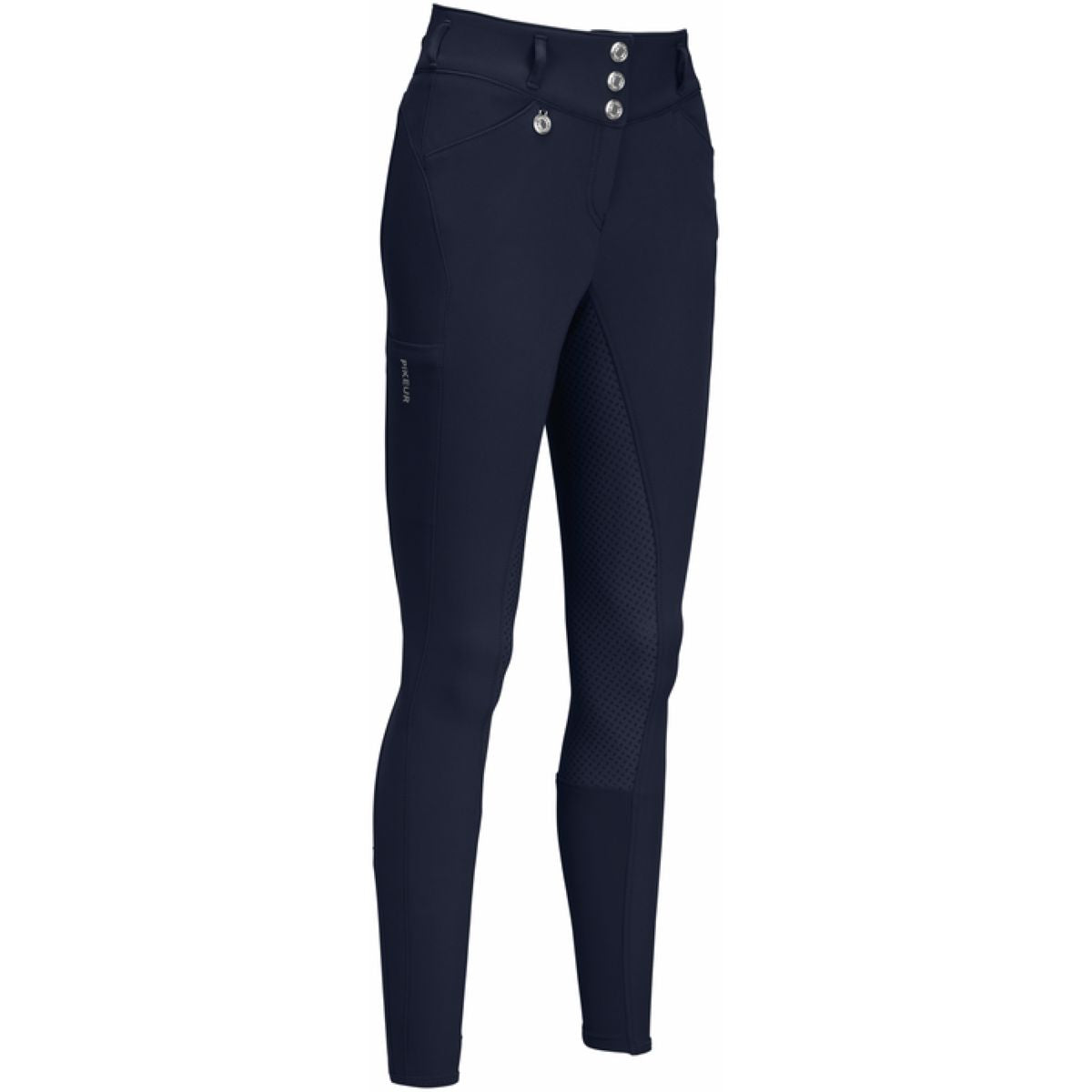 Pikeur Rijbroek Highwaist Winter Full Grip Dames Nightblue