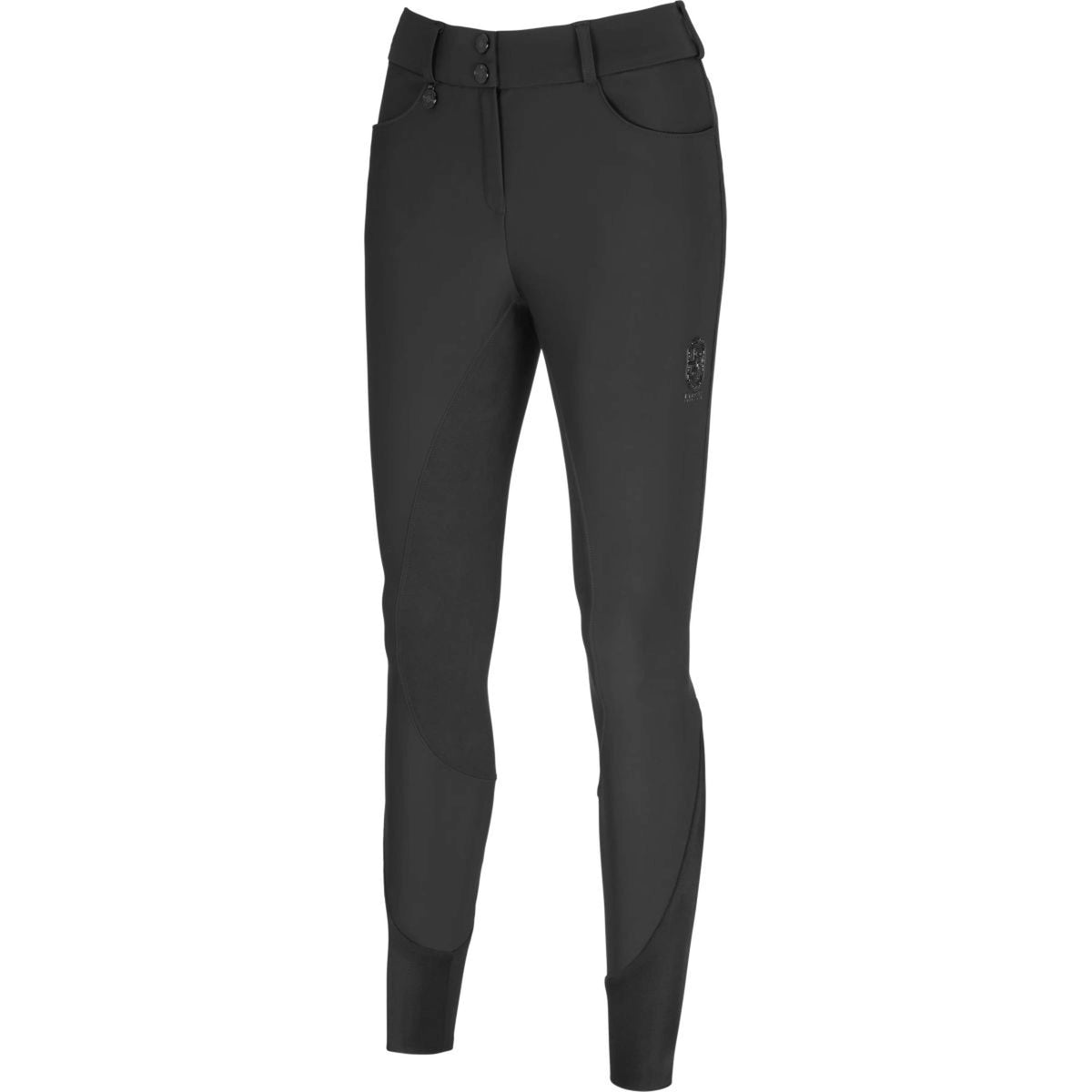 Pikeur Rijbroek Ceelina Leather Seat SS26 Full Grip Black