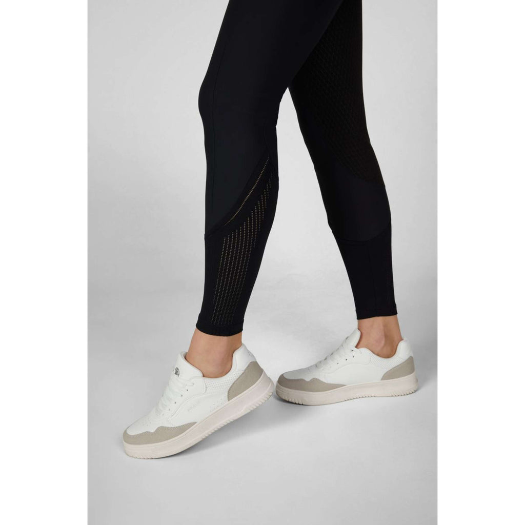 Pikeur Rijbroek Ceelina GridTexLeather Highwaist Full Grip Zwart