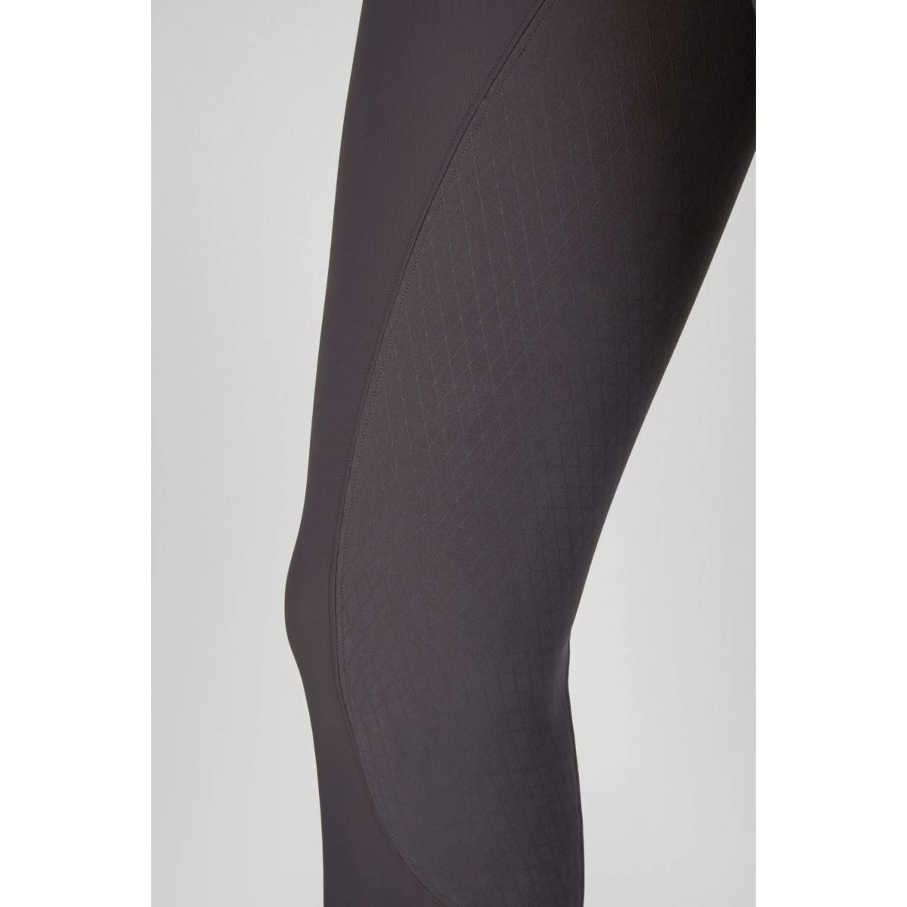 Pikeur Rijbroek Ceelina GridTexLeather Highwaist Full Grip Basalt Grey