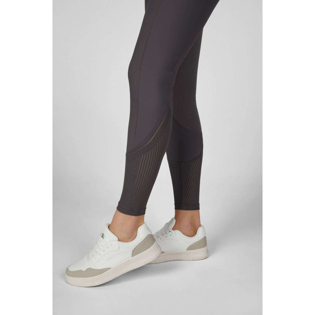 Pikeur Rijbroek Ceelina GridTexLeather Highwaist Full Grip Basalt Grey