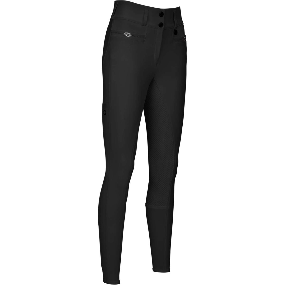 Pikeur Rijbroek Selection Highwaist Full Grip Zwart