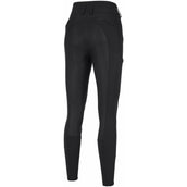 Pikeur Rijbroek Midwaist Full Grip Dames Zwart