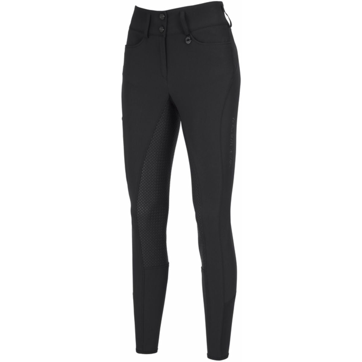 Pikeur Rijbroek Midwaist Full Grip Dames Zwart