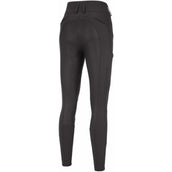 Pikeur Rijbroek Midwaist Full Grip Dames Licorice