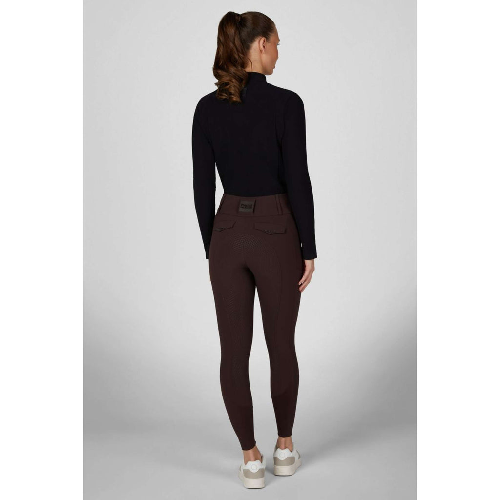 Pikeur Rijbroek Cantira MatrixGripTec Highwaist Full Grip Chocolate Brown
