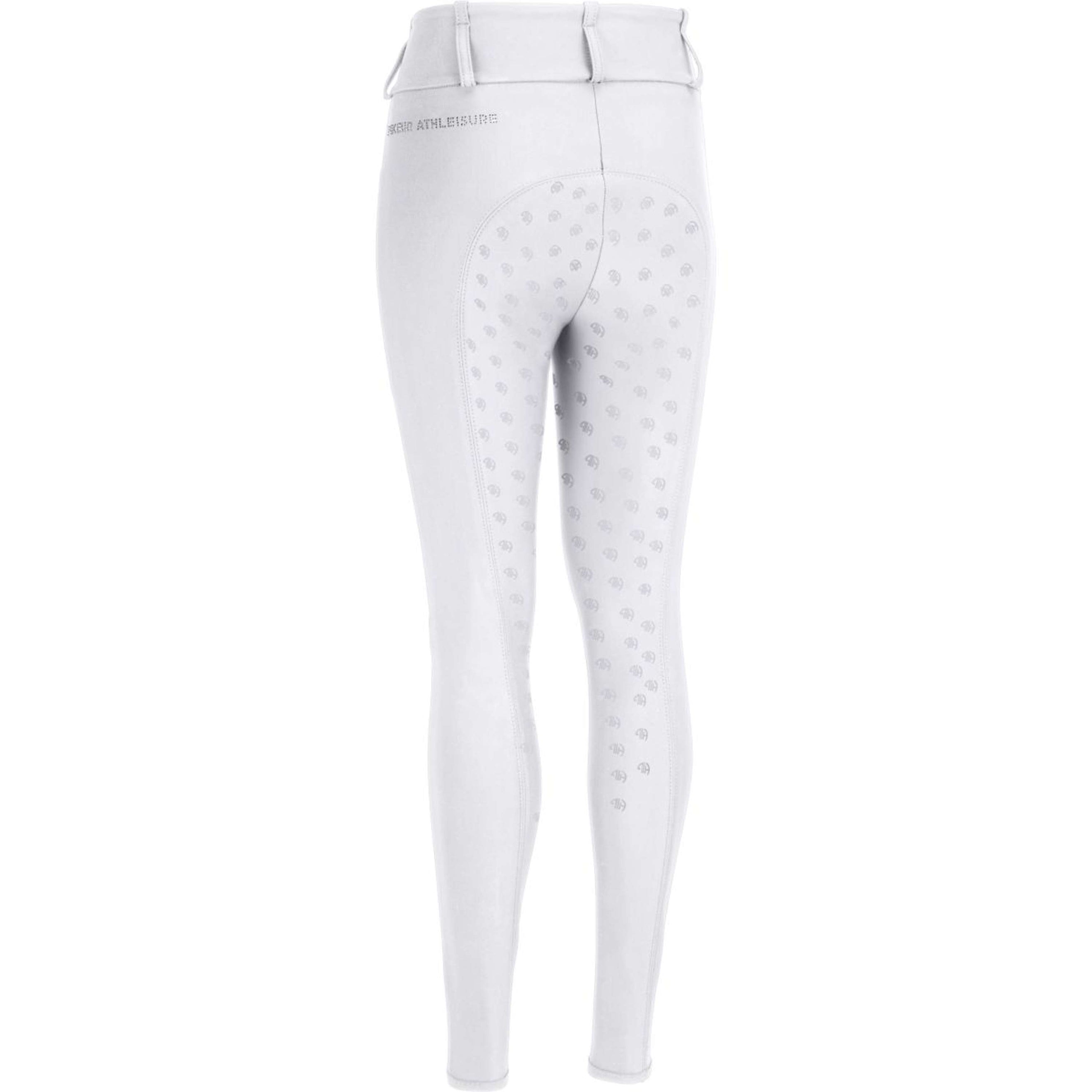 Pikeur Rijlegging Girl Highwaist Full Grip Wit Pikeur Rijlegging Girl Highwaist Full Grip Wit