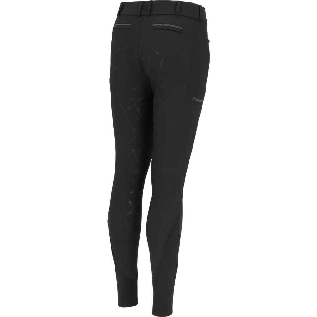 Pikeur Rijbroek Ceelina GripTec Kids Midwaist Full Grip Zwart