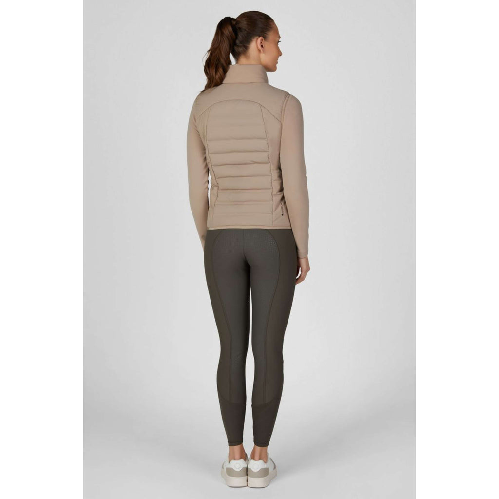 Pikeur Bodywarmer Quilted FlexVest Athleisure AW26 Mocha Cream