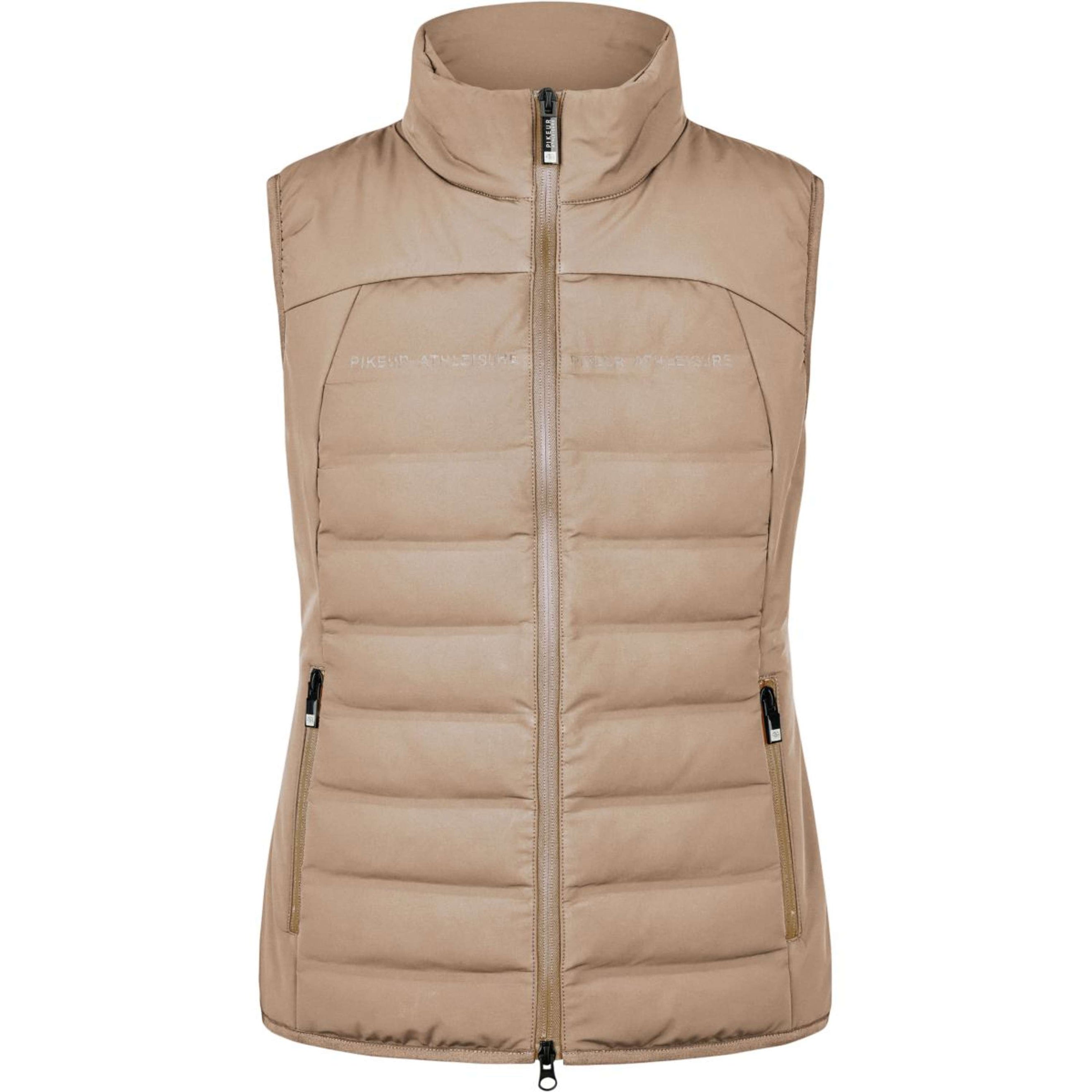 Pikeur Bodywarmer Quilted FlexVest Athleisure AW26 Mocha Cream