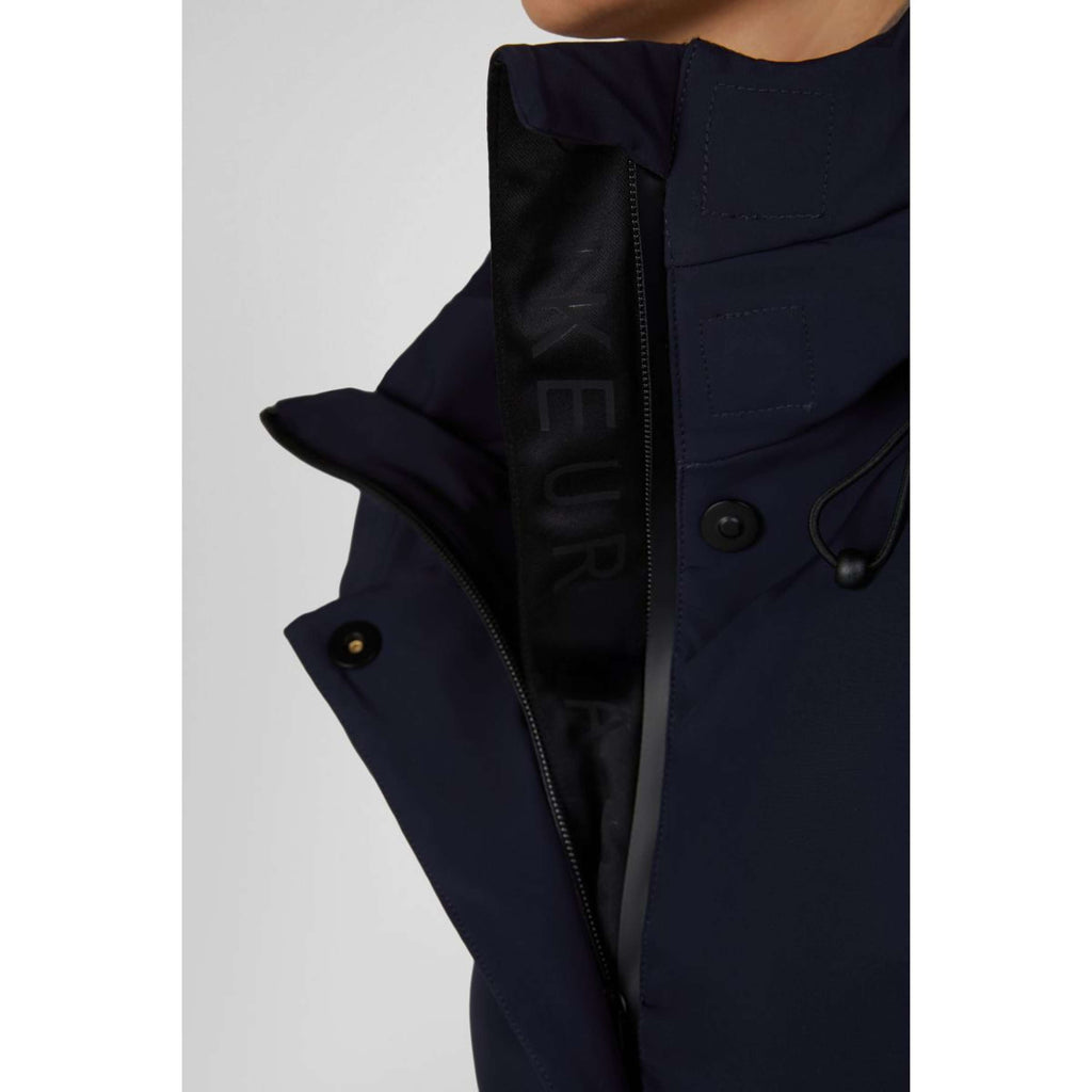 Pikeur Lange Jas Quilted Raincoat Athleisure AW26 Nightblue