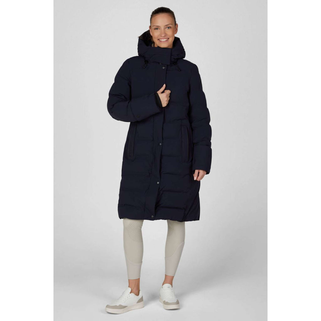 Pikeur Lange Jas Quilted Raincoat Athleisure AW26 Nightblue