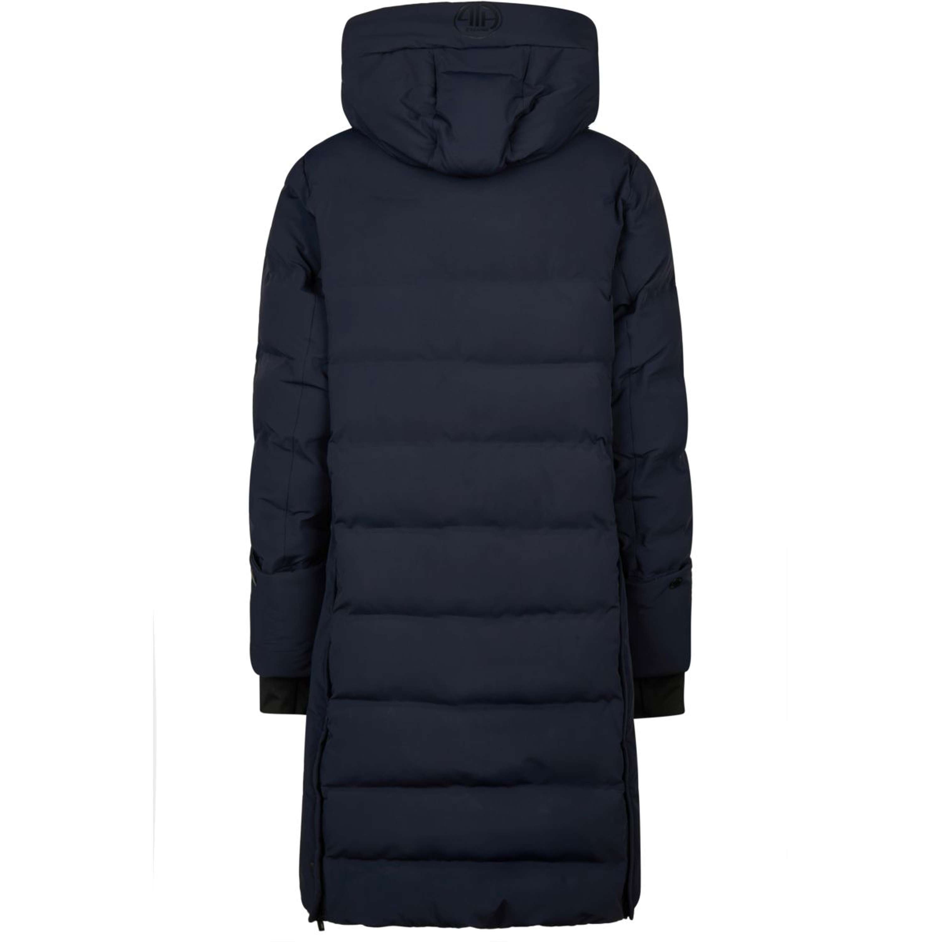 Pikeur Lange Jas Quilted Raincoat Athleisure AW26 Nightblue