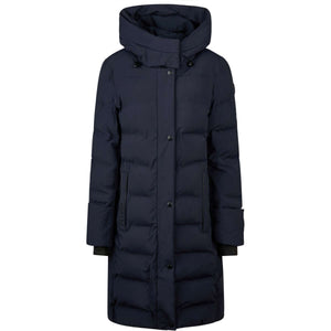 Pikeur Lange Jas Quilted Raincoat Athleisure AW26 Nightblue Pikeur Lange Jas Quilted Raincoat Athleisure AW26 Nightblue