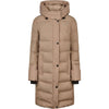 Pikeur Lange Jas Quilted Raincoat Athleisure AW26 Mocha Cream