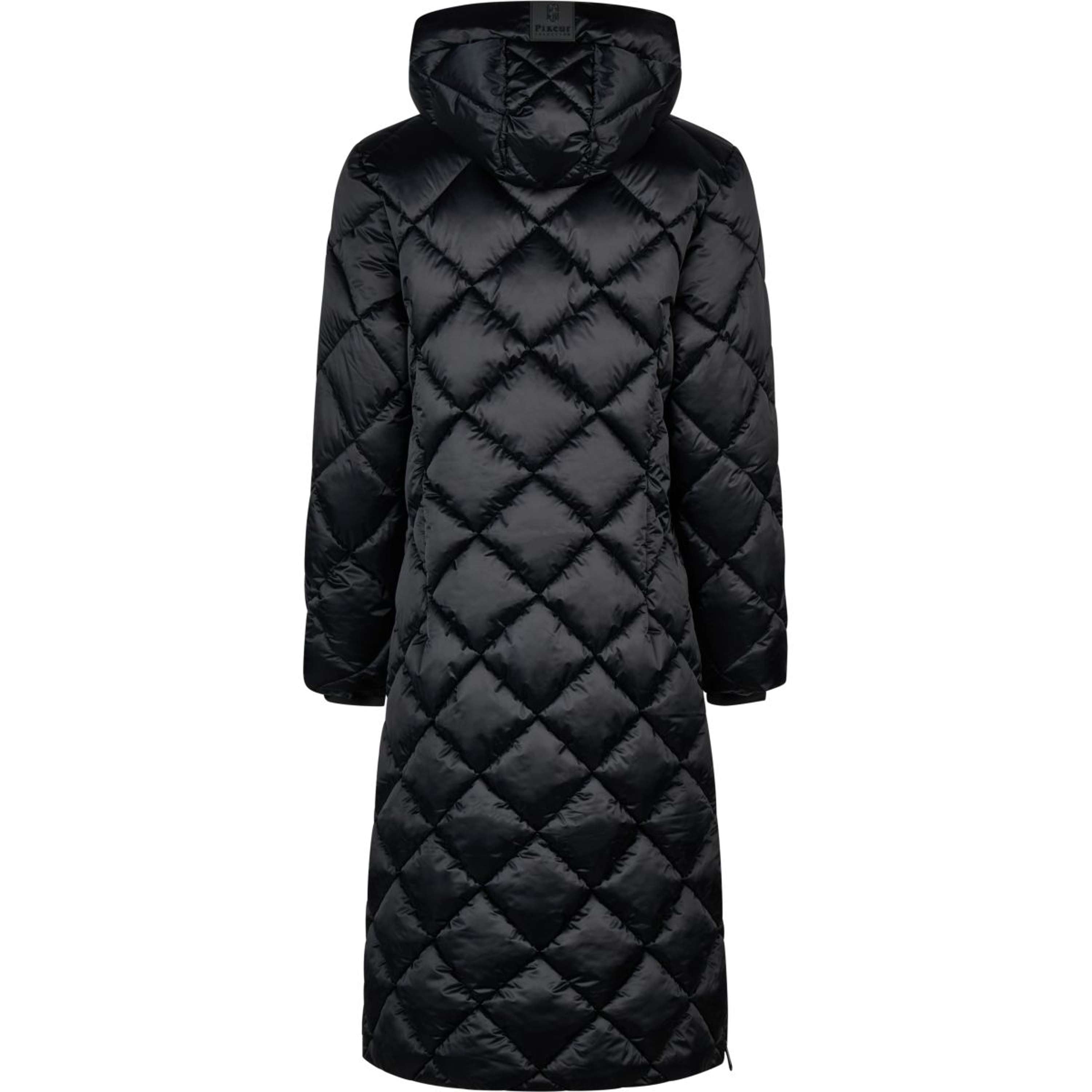 Pikeur Lange Jas QuiltDiamond Selection AW26 Zwart