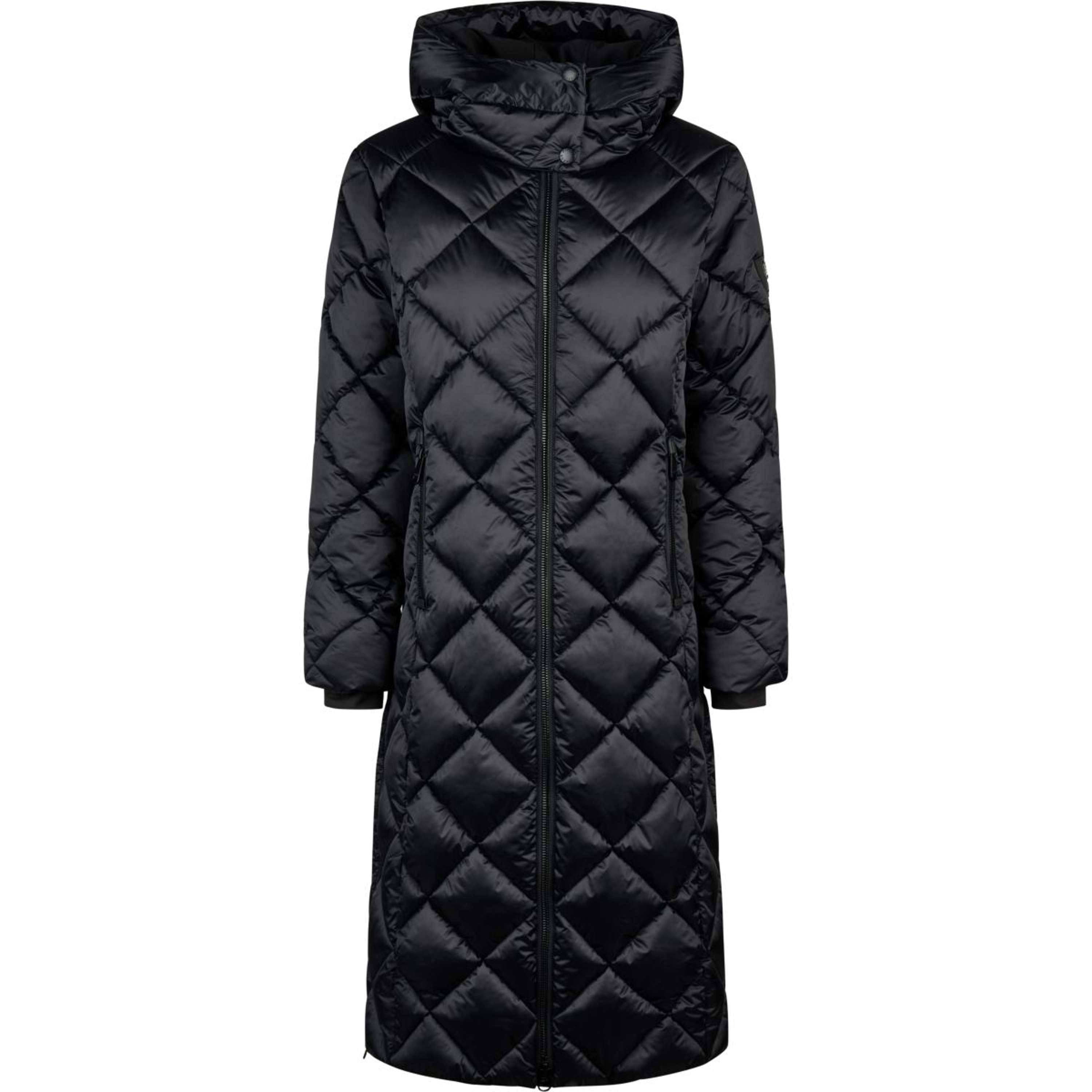 Pikeur Lange Jas QuiltDiamond Selection AW26 Zwart