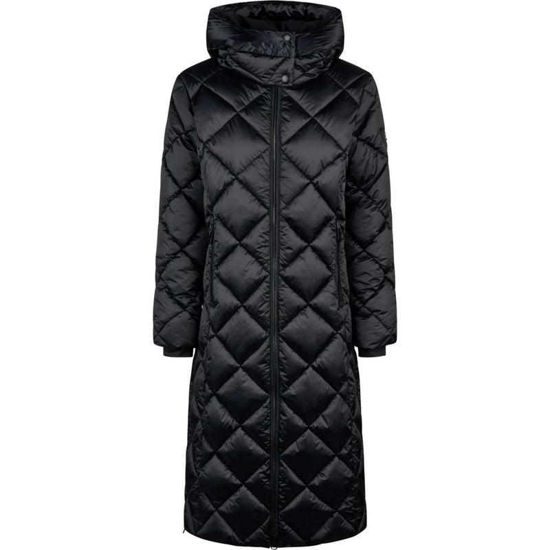 Pikeur Lange Jas QuiltDiamond Selection AW26 Zwart