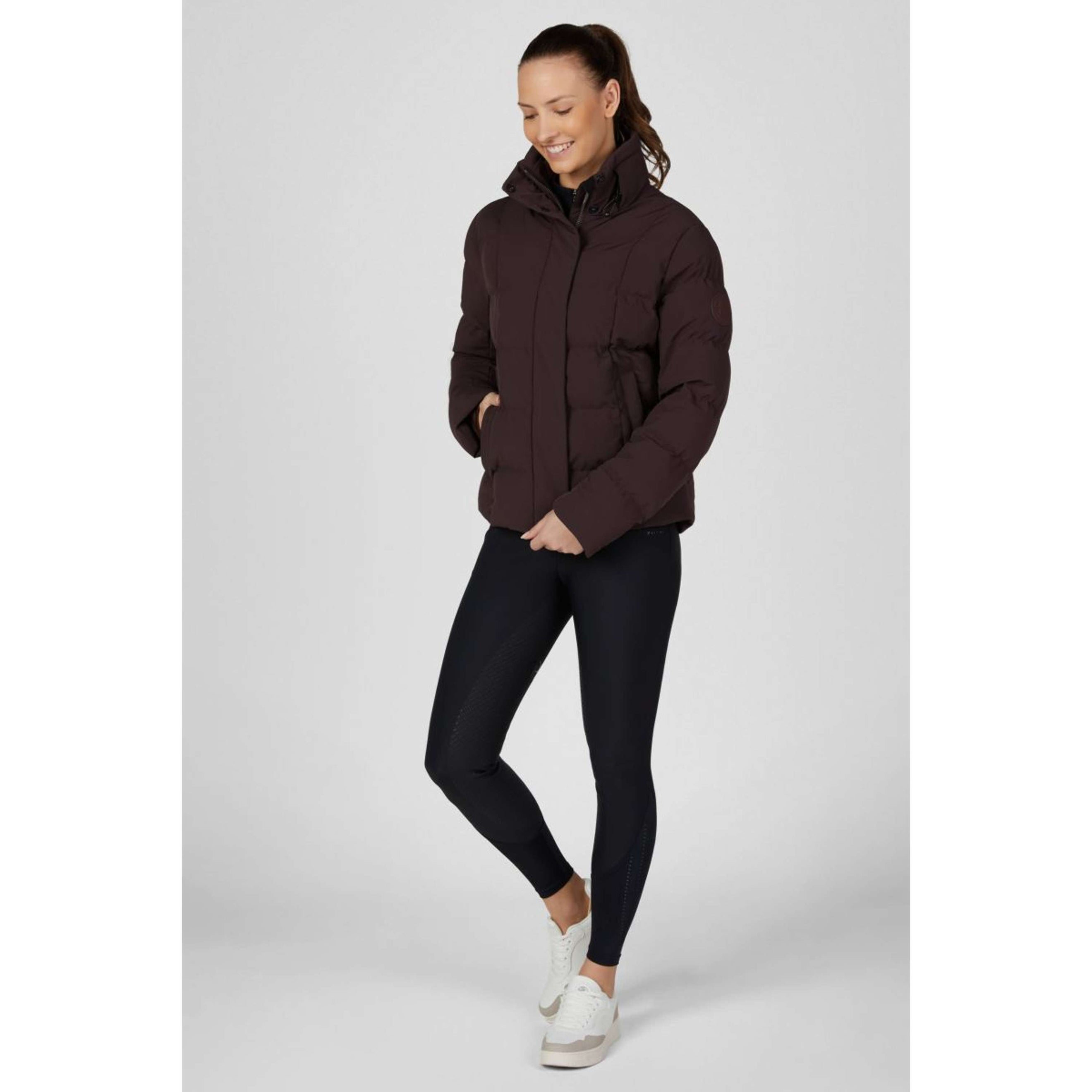 Pikeur Jack Quilted Athleisure AW26 Chocolate Brown