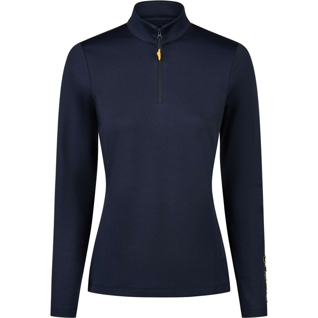 Pikeur Shirt Zip Athleisure AW26 Lange Mouwen Navy Blue