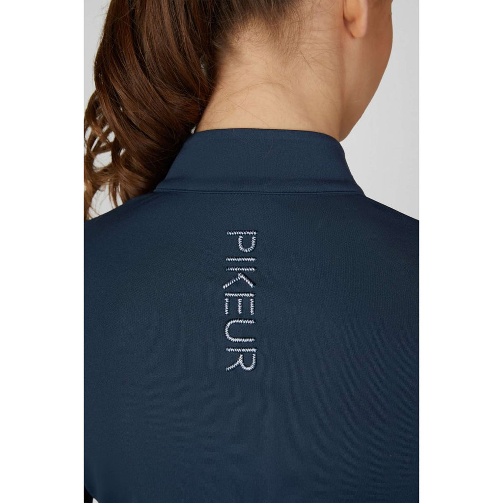 Pikeur Shirt Zip Athleisure AW26 Lange Mouwen Navy Blue