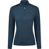 Pikeur Shirt Zip Athleisure AW26 Lange Mouwen Pine Green