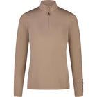 Pikeur Shirt Zip Athleisure AW26 Lange Mouwen Mocha Cream
