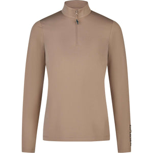 Pikeur Shirt Zip Athleisure AW26 Lange Mouwen Mocha Cream
