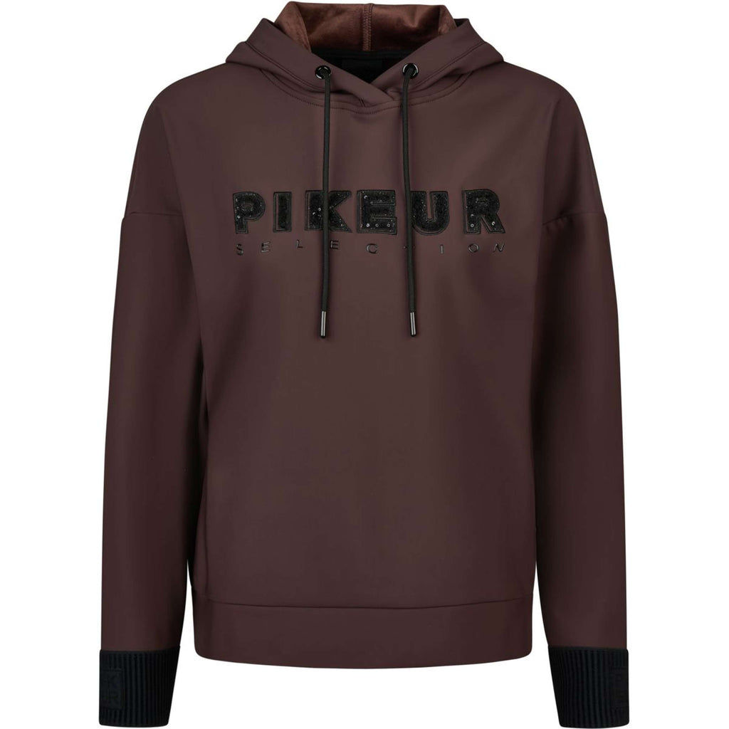 Pikeur Hoodie PlushLuxe Selection AW26 Chocolate Brown